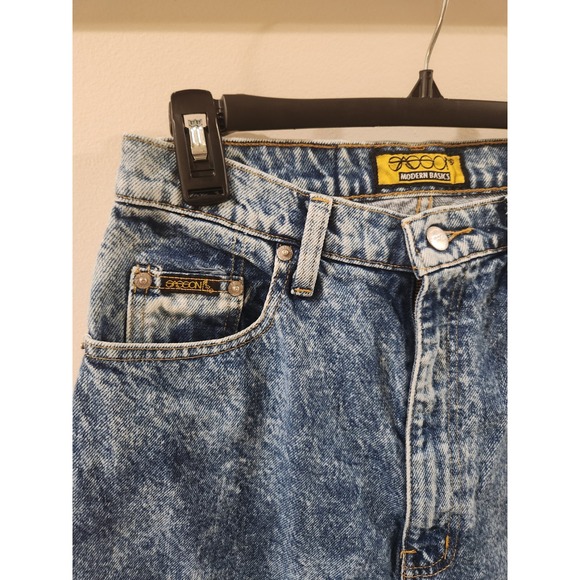 Vintage‎ 80s 90s Sasson Acid Wash High Waist Tapered Leg Jeans Womens Size 27x31 - Picture 3 of 13